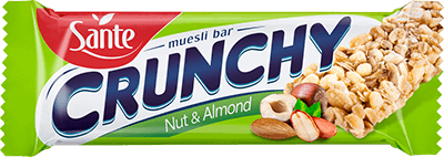 SANTE Crunchy Bar Nut & Almond